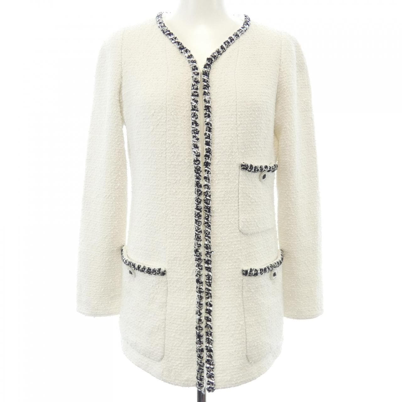 シャネル CHANEL P72407V64049 ノーカラージャケット