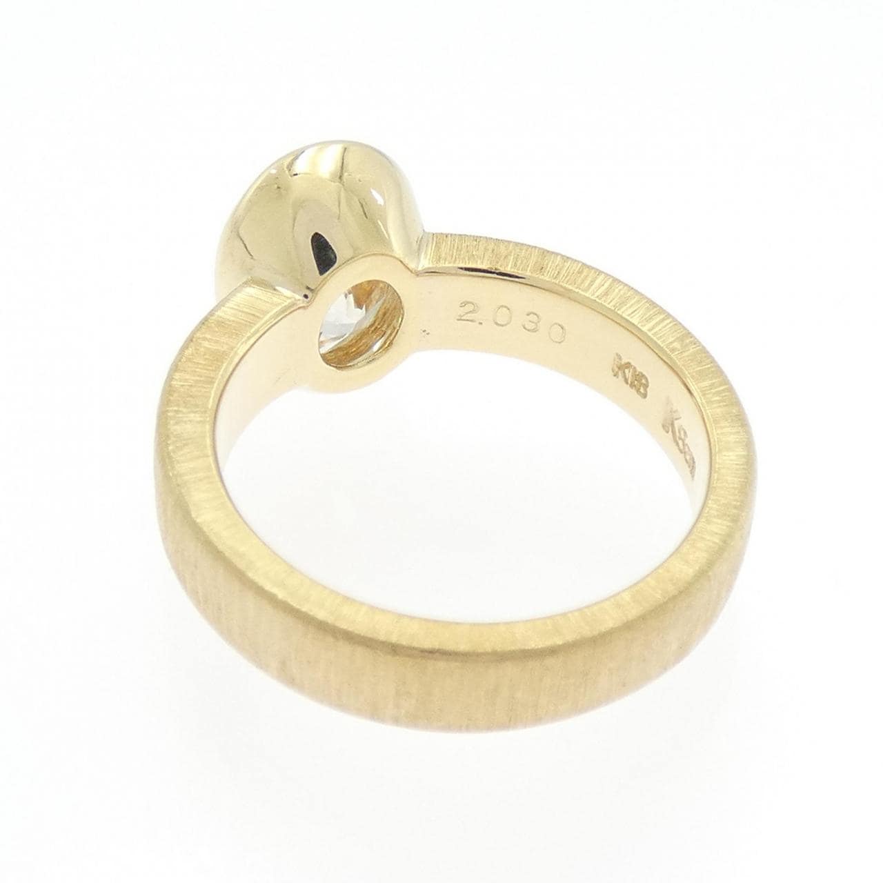K18YG ダイヤモンド リング 2.030CT