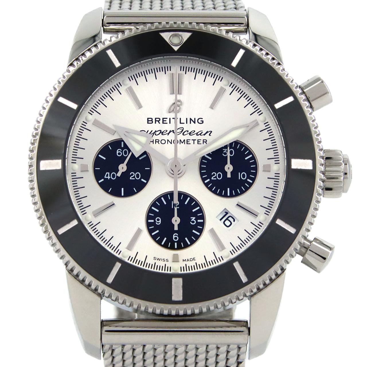 ブライトリング スーパーオーシャンヘリテージⅡクロノグラフ44 AB0162/AB0162121G1A1 SS 自動巻