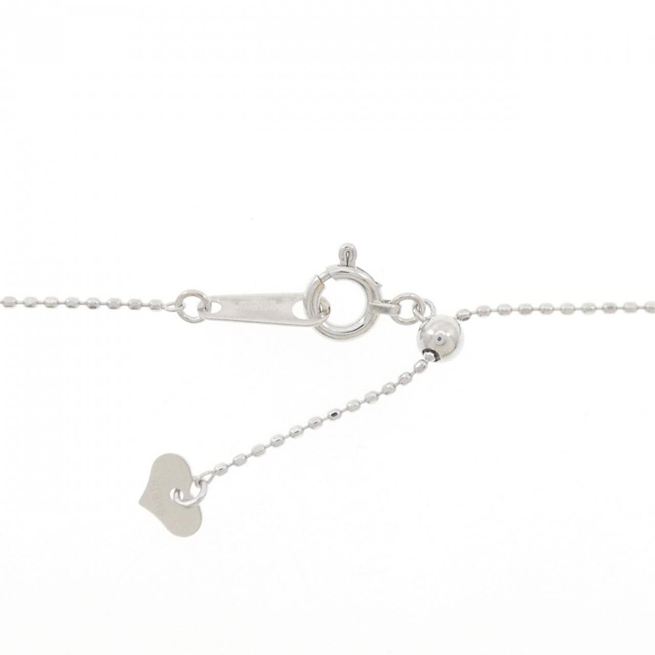 K18YG/K18WG ダイヤモンド ネックレス 0.22CT