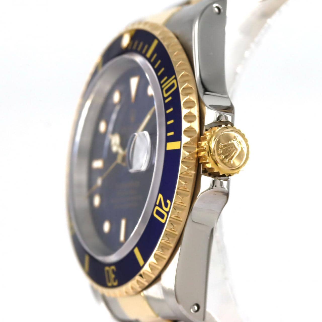 ROLEX Submariner Date 16613. SSxYG自動上弦W 編號