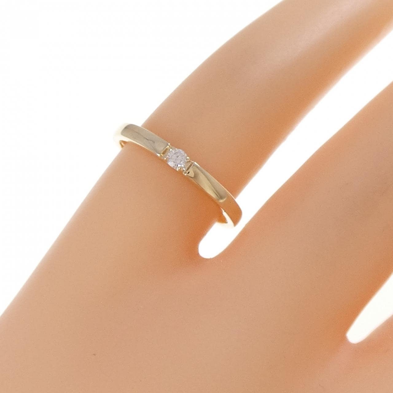 K10YG ダイヤモンド リング