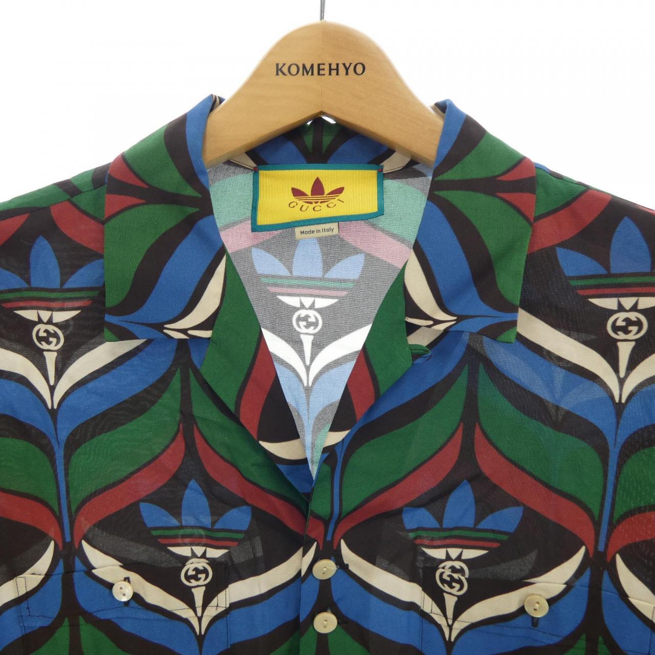 グッチ GUCCI ADIDAS 702467 ZAJOV S／Sシャツ