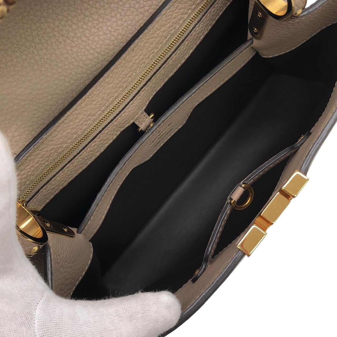 ルイヴィトン エキゾチックレザー カプシーヌ MM N92802 バッグ