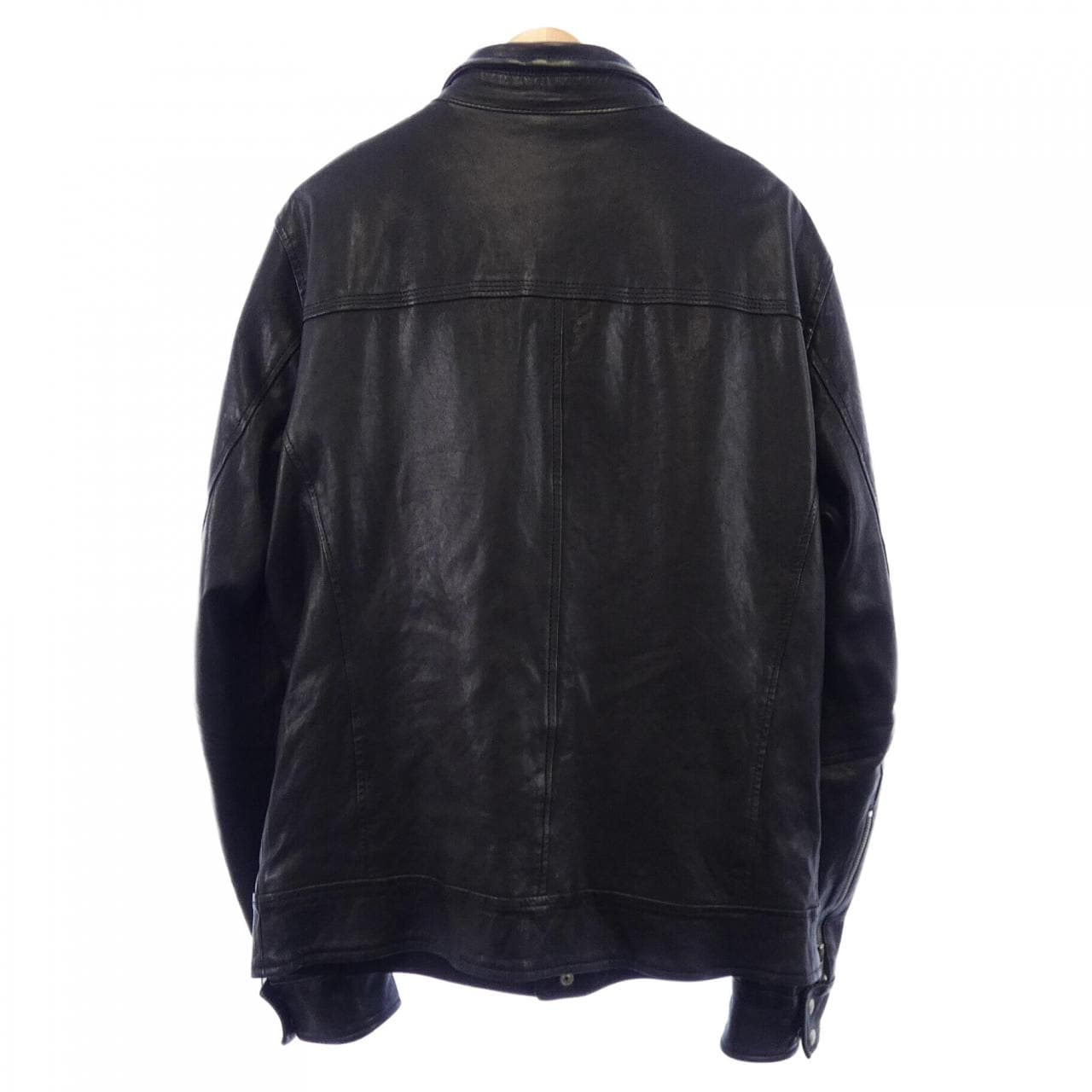 MUSHER MMU18A4004 レザーライダースジャケット