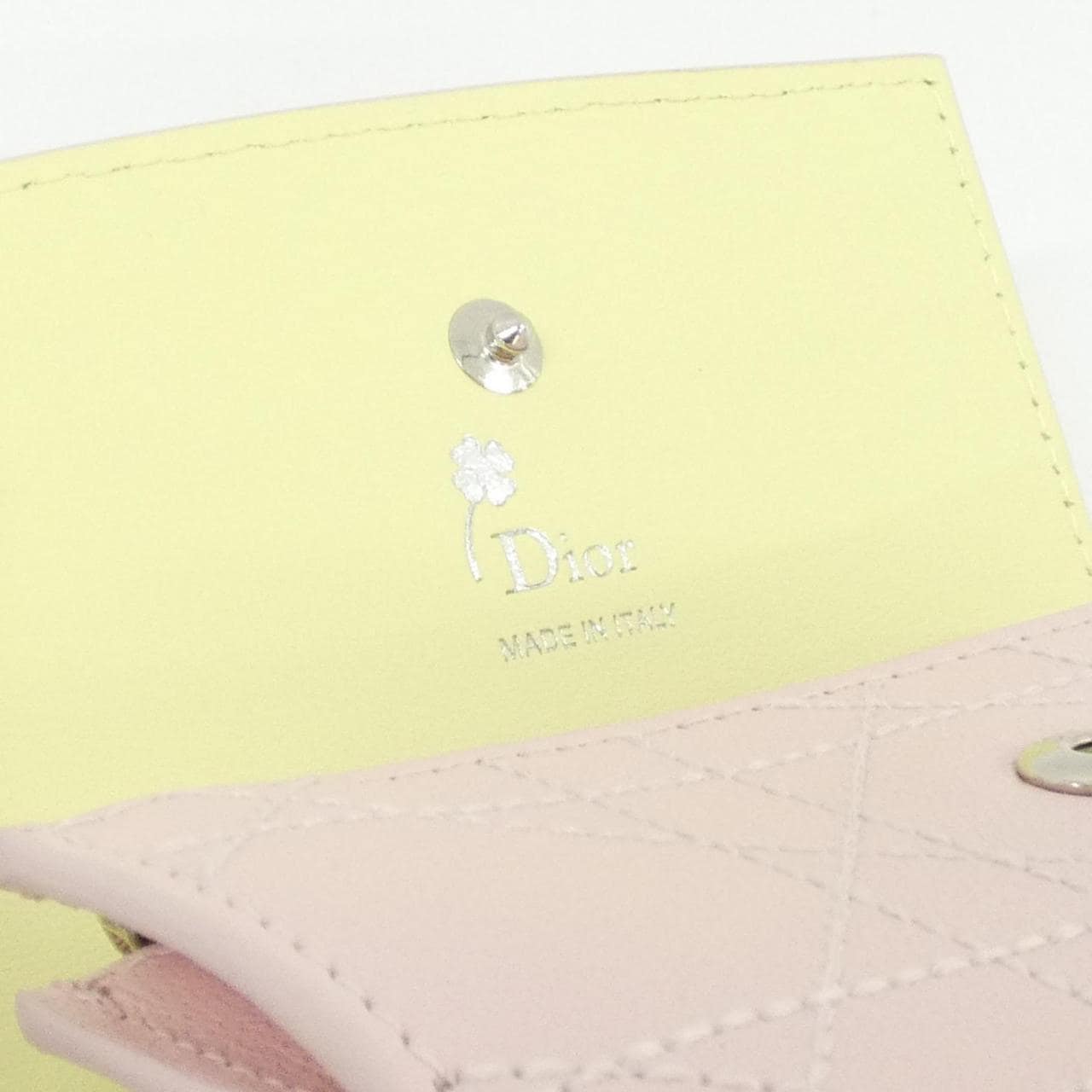 【未使用品】クリスチャンディオール DIOR JARDIN GLYCINE WALLET S2406PUWT 財布