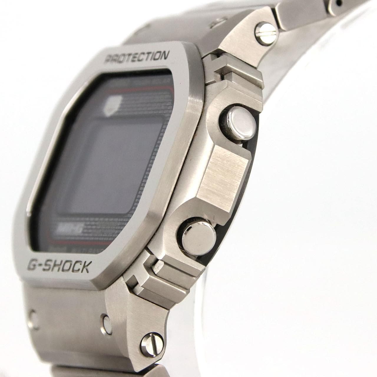 カシオ G-SHOCK･MR-G 電波時計 MRG-B5000D-1JR TI ソーラークォーツ