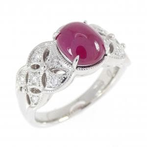 PT900 ルビー リング 1.77CT