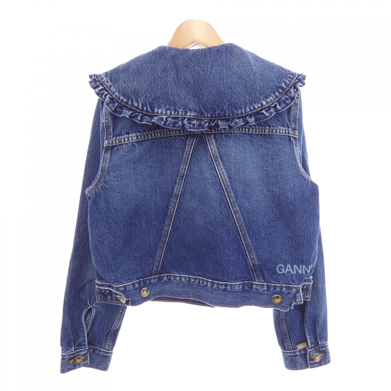 ガニー GANNI 154797 デニムジャケット