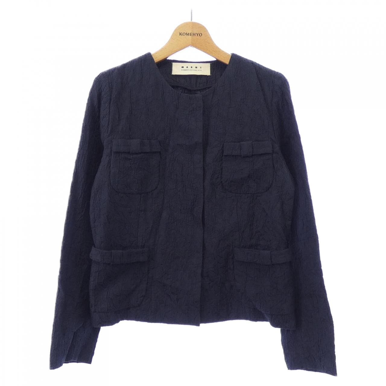 マルニ MARNI ノーカラージャケット