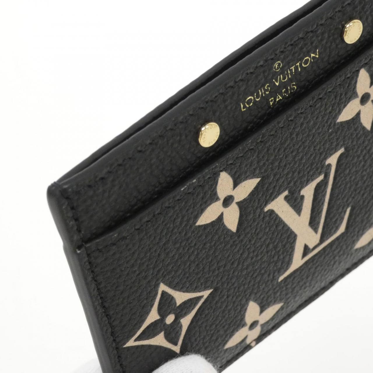 LOUIS VUITTON双色Monogram Empreinte Porte Carte Sample M81022 卡包