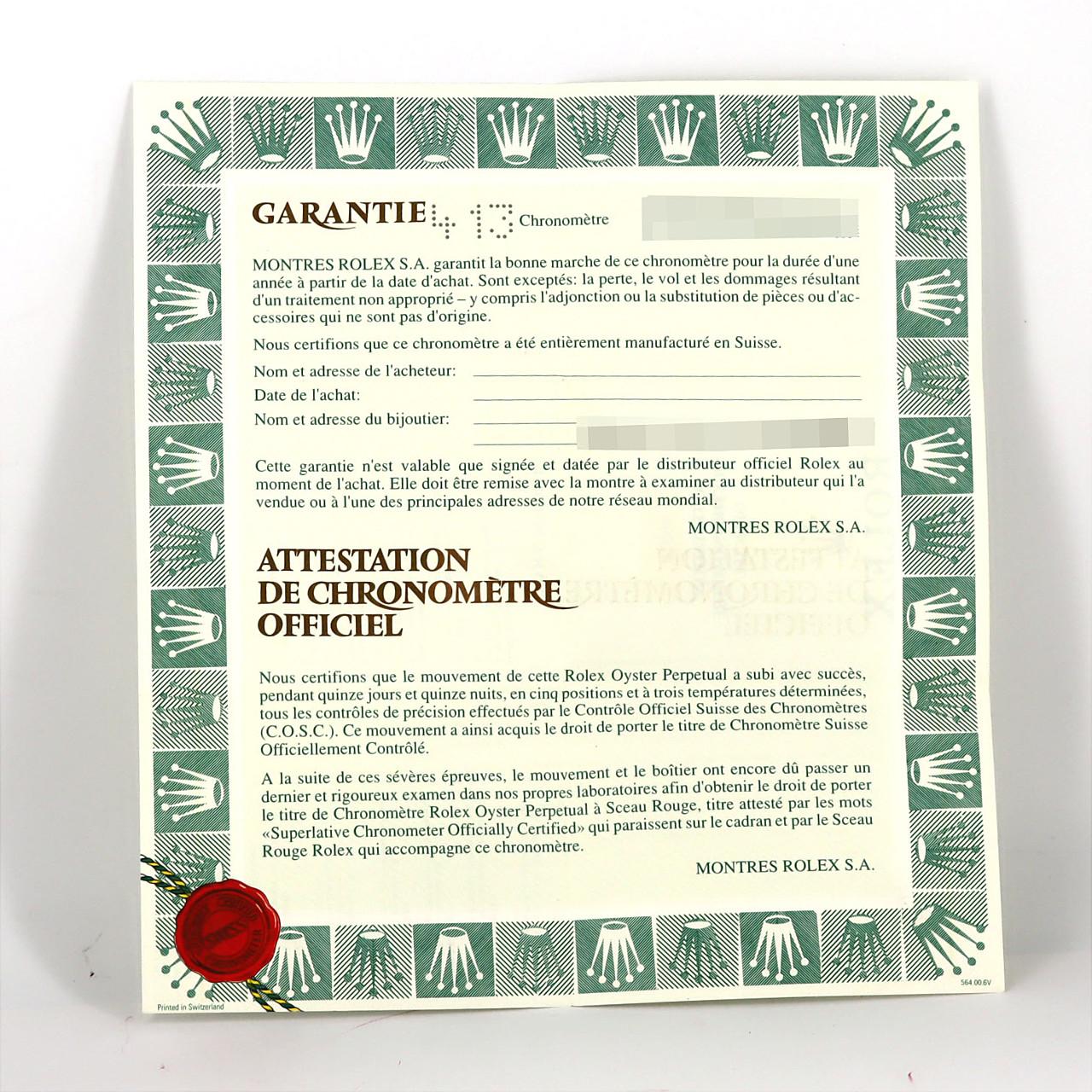 ロレックス エクスプローラーⅡ 16570 SS 自動巻 P番