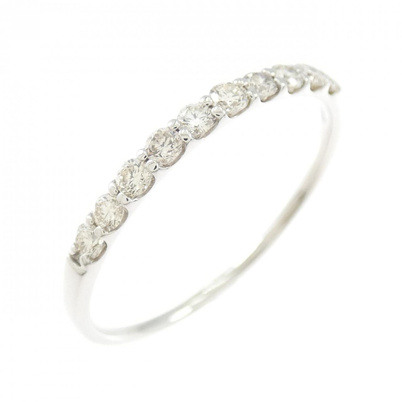PT900 ハーフエタニティ ダイヤモンド リング 0.30CT