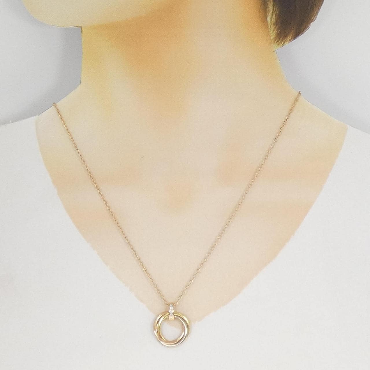 カルティエ トリニティ ネックレス