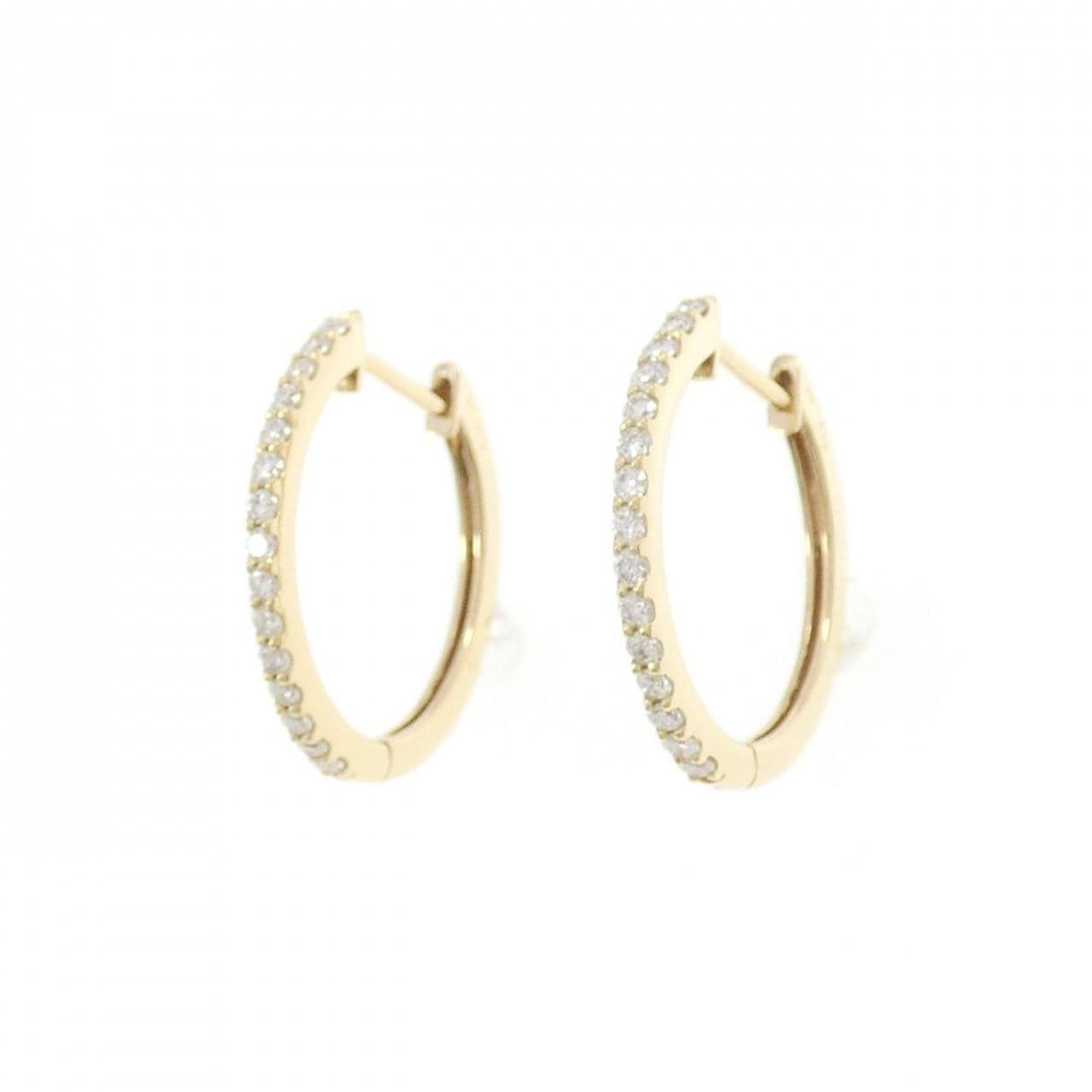 【リメイク】K18YG ダイヤモンド ピアス 0.30CT