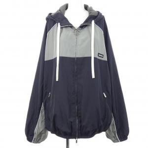 ミュウミュウ MIU MIU テクニカルシルクジップブルゾンジャケット ML1220 SOOO 163P ブルゾン