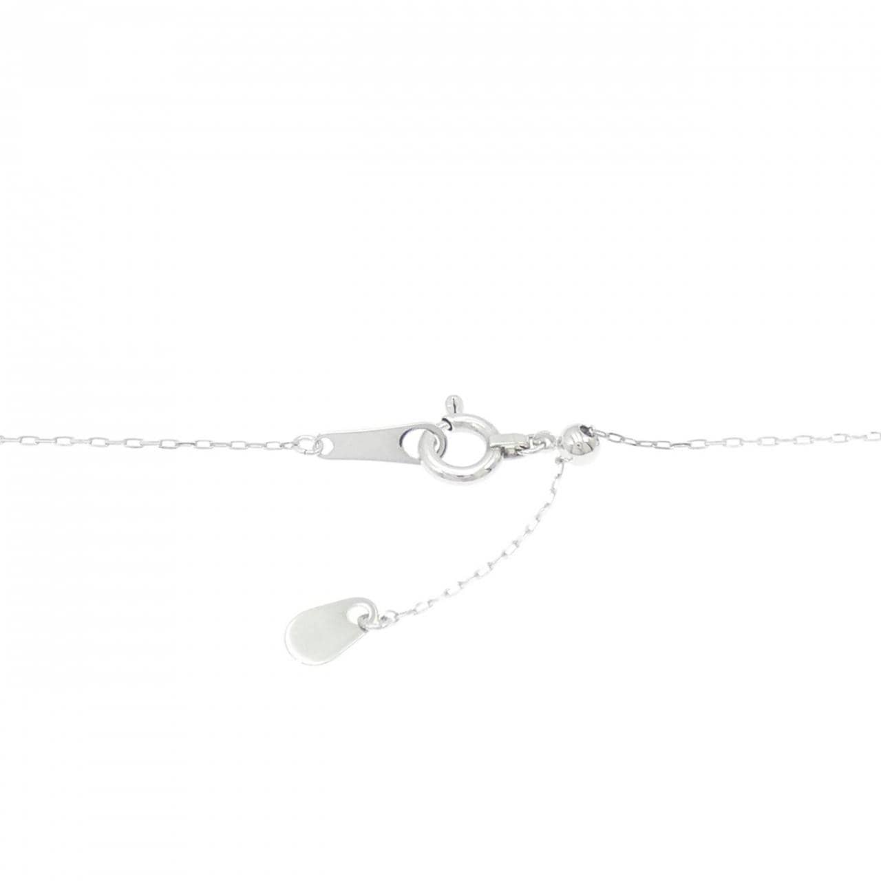 PT950/PT900 クロス ダイヤモンド ネックレス 0.20CT