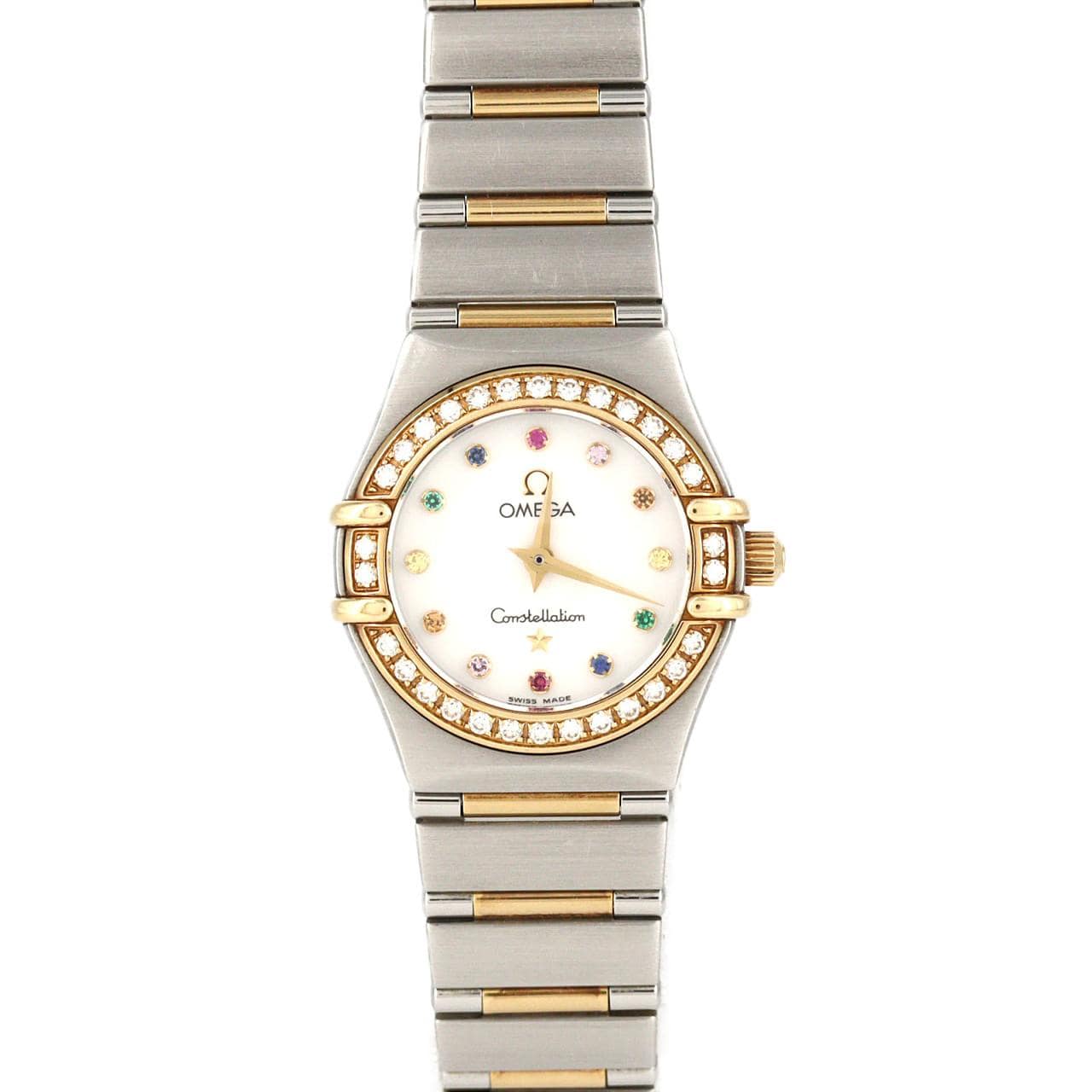 【ノーメンテナンス還元価格】オメガ コンステレーションミニアイリス コンビ/D･12P 1367.79 SSxYG クォーツ