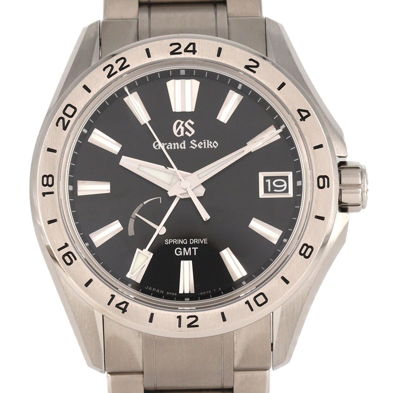 セイコー グランドセイコー･エボリューション9コレクション GMT TI 9R66-0BJ0/SBGE283 TI 自動巻