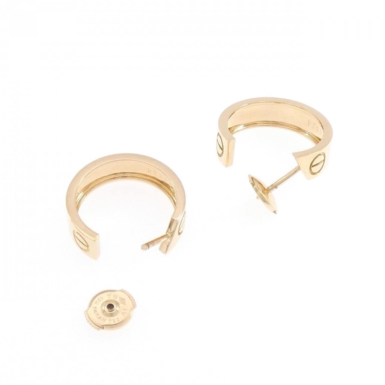 カルティエ ラブ  ピアス