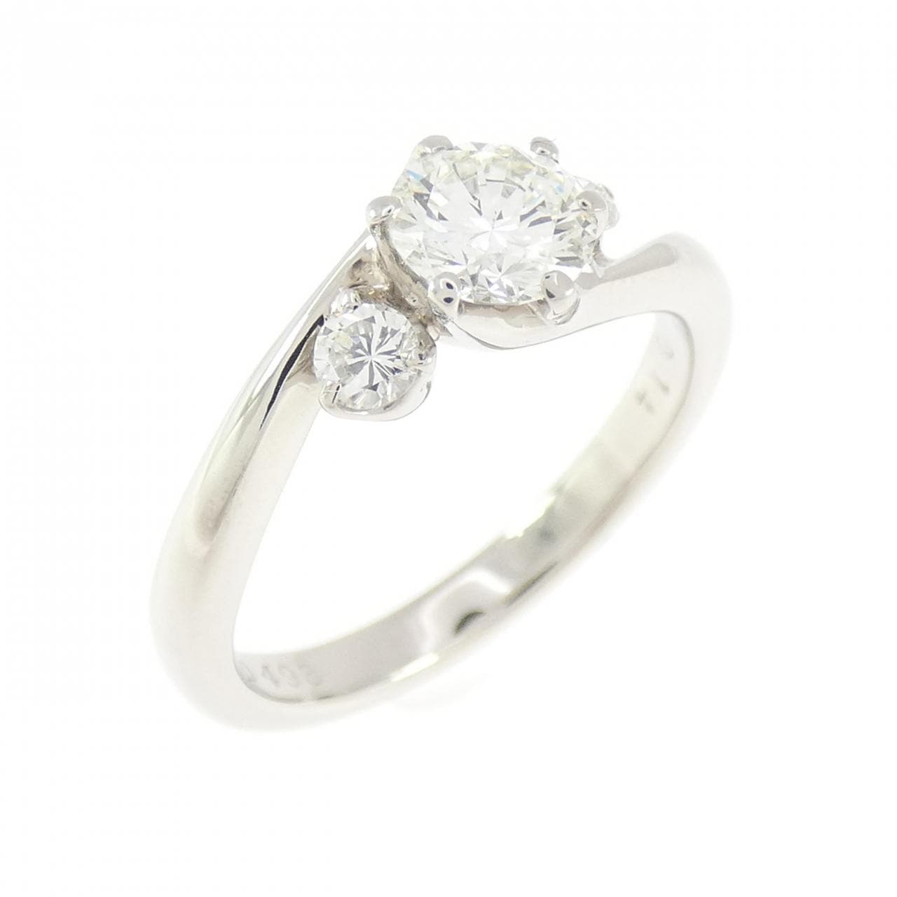 PT900 ダイヤモンド リング 0.493CT I VS2 Good