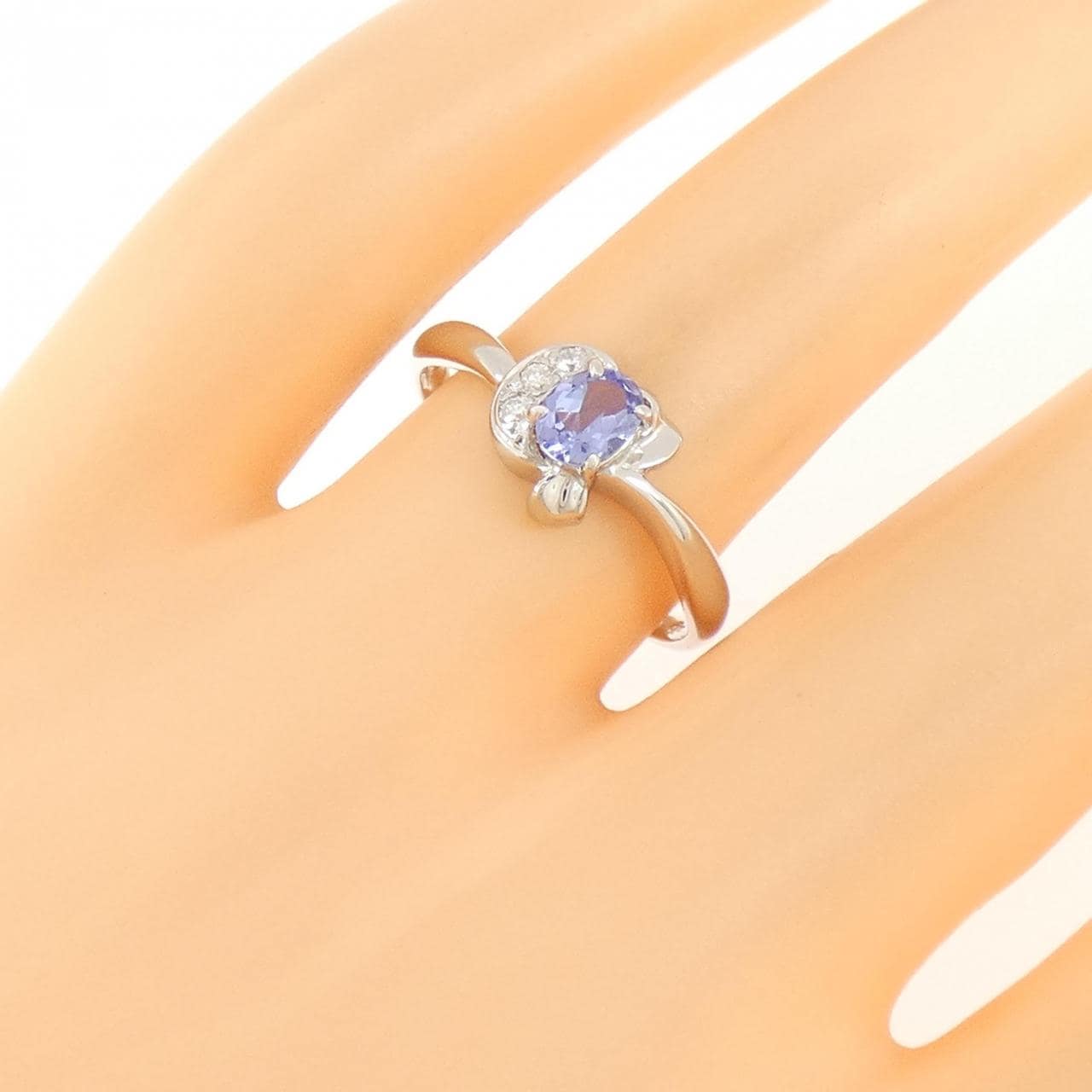 PT850 タンザナイト リング 0.32CT