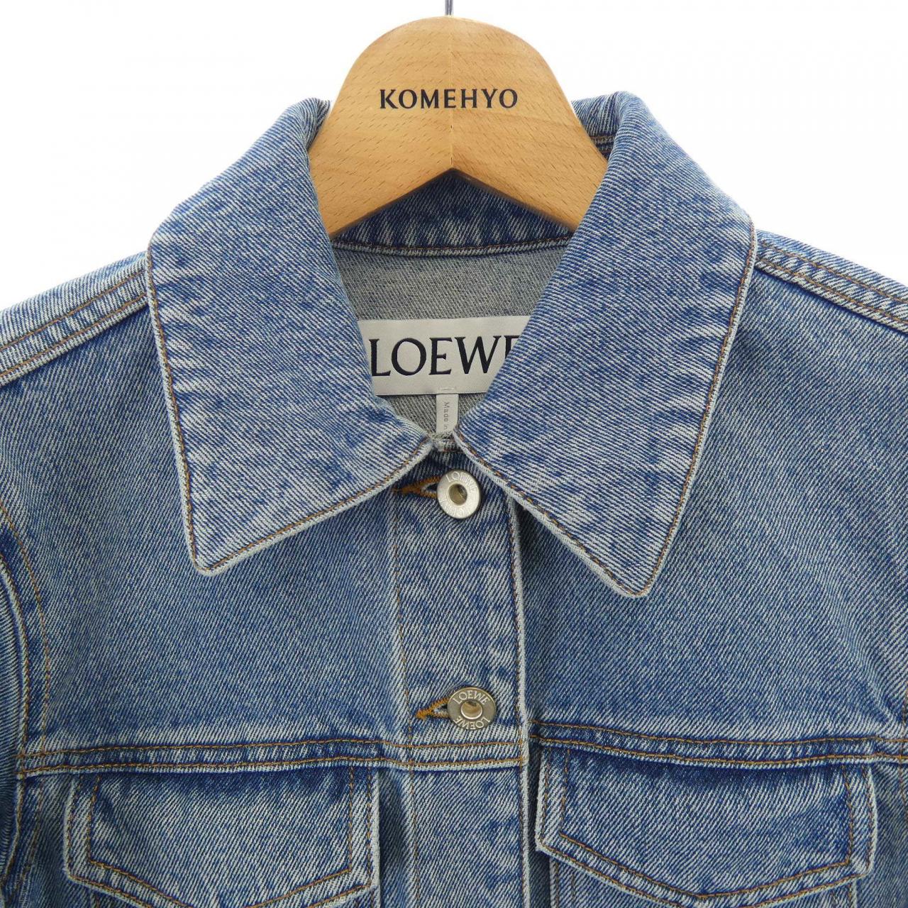 ロエベ LOEWE アナグラムジャケット ANAGRAM S359Y50X23 デニムジャケット