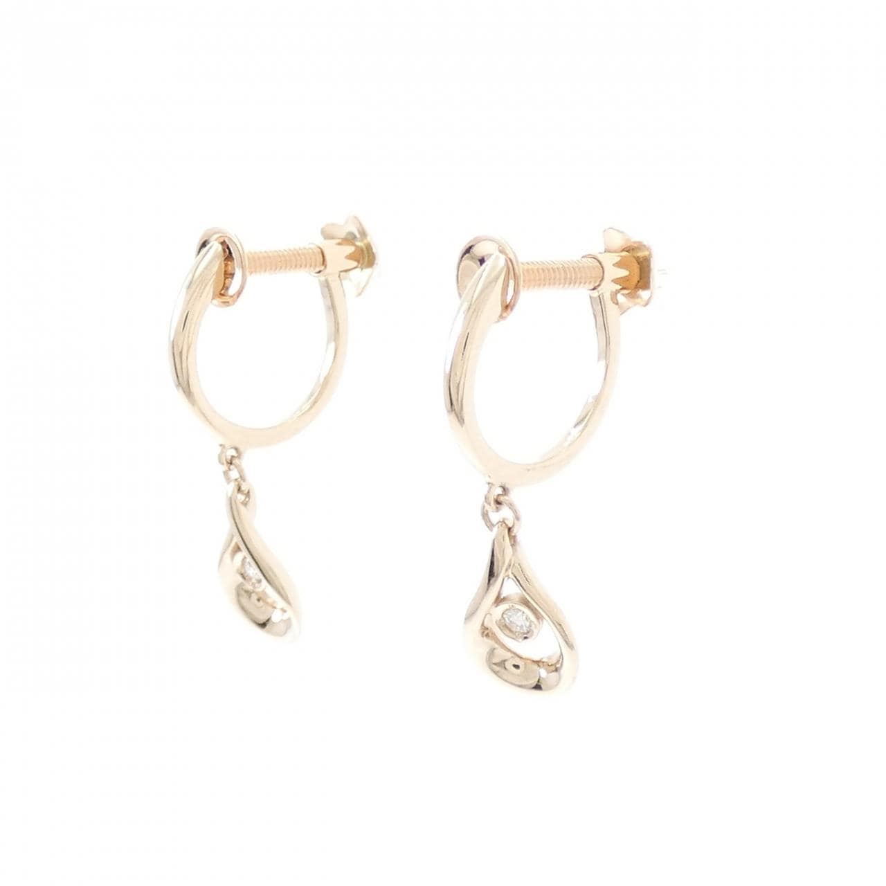スタージュエリー ダイヤモンド イヤリング 0.02CT