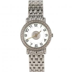 【ノーメンテナンス特価】エルメス セリエ SE4.210 SS クォーツ