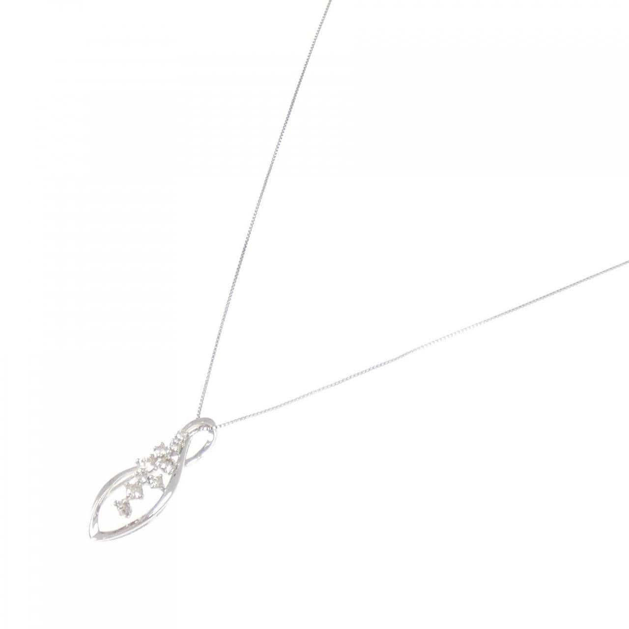 PT900/PT850 ダイヤモンド ネックレス 0.30CT