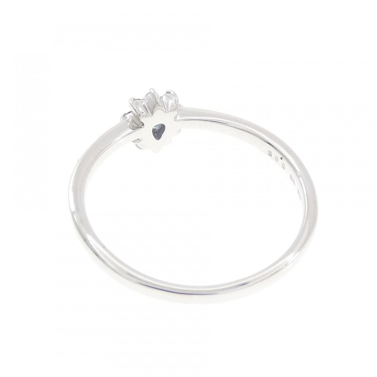 K18WG サファイヤ リング