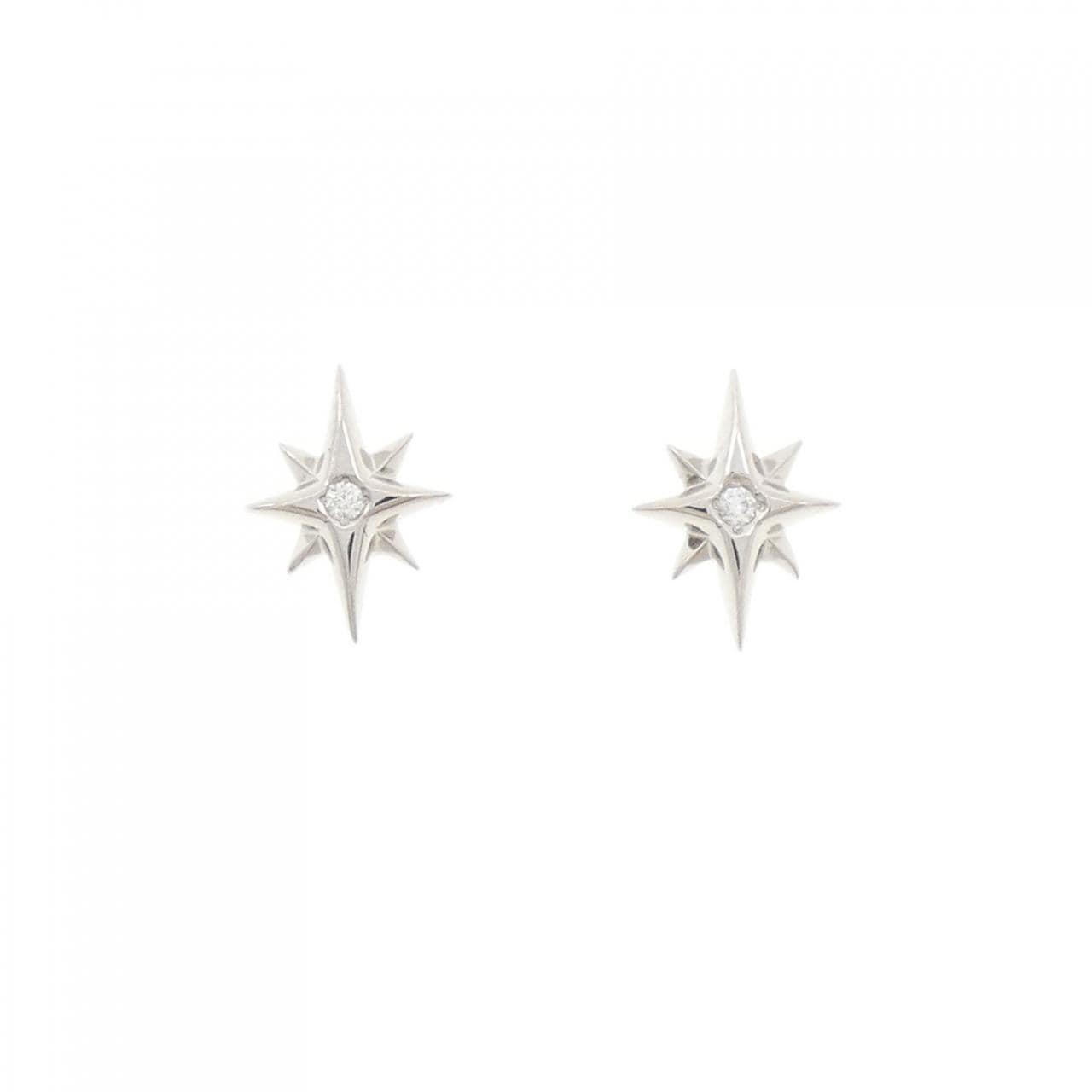 スタージュエリー ダイヤモンド ピアス 0.02CT