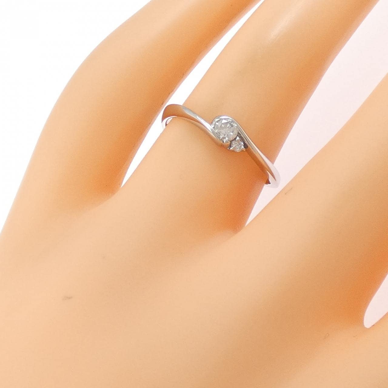 クミキョク ダイヤモンド リング 0.11CT