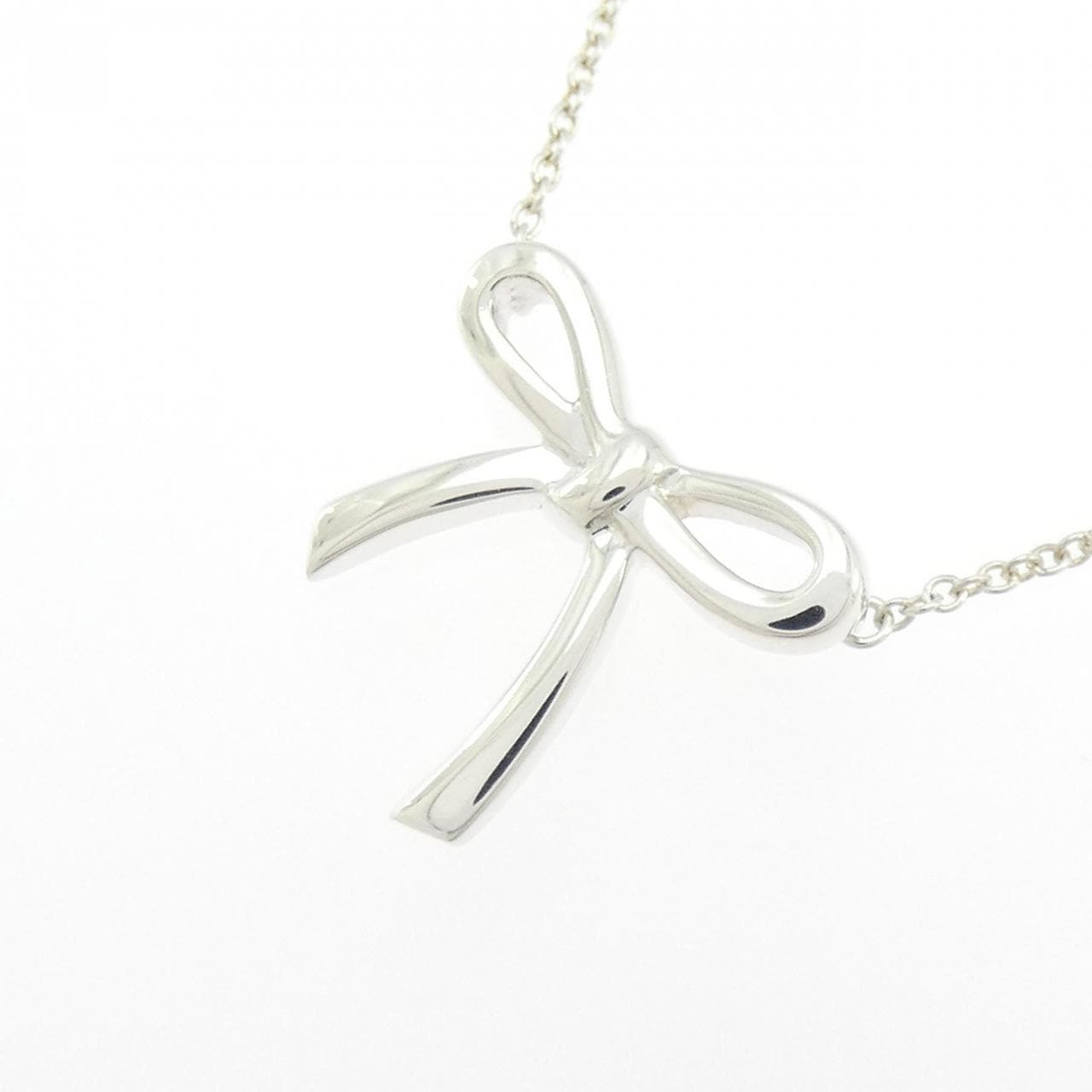 ティファニー ボウ ネックレス