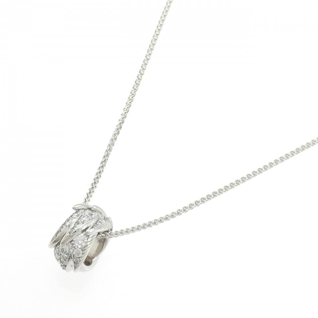 ティファニー バード オン ア ロック ネックレス 0.54CT