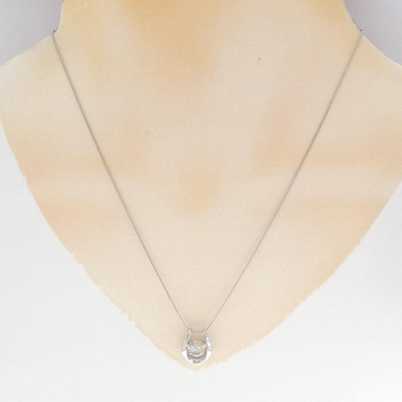 PT900/PT850 ダイヤモンド ネックレス 0.930CT