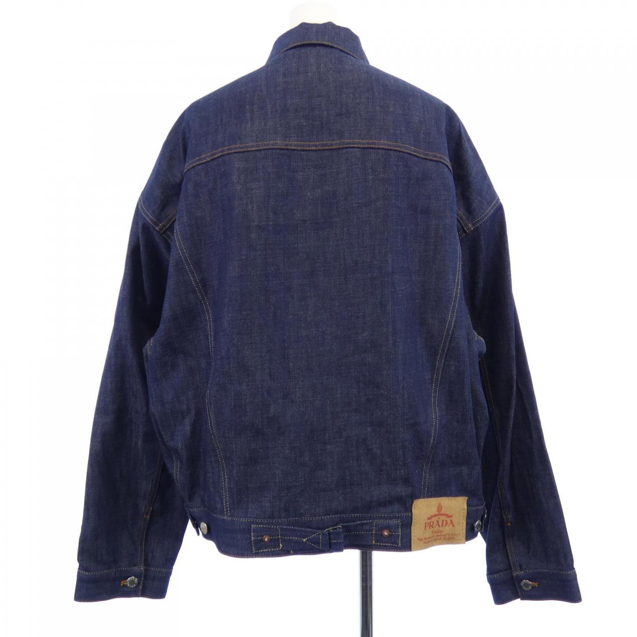 プラダ PRADA トライアングルロゴ GEB257 SAAO 15C7 デニムジャケット