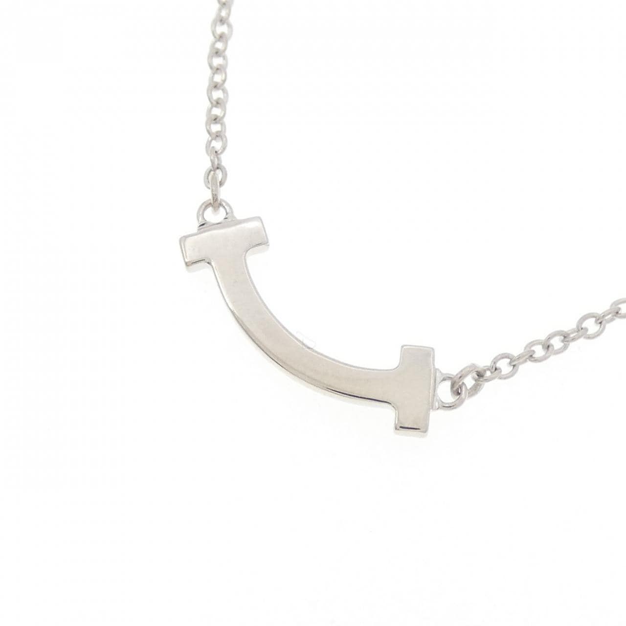 ティファニー Tスマイル ミニ ネックレス