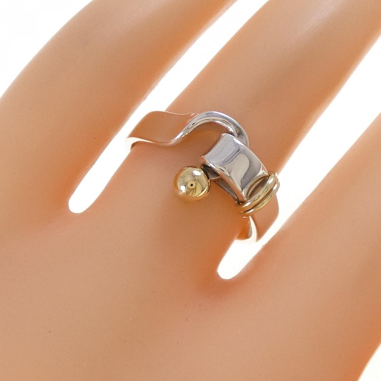 【ヴィンテージ】ティファニー ラブノット リング