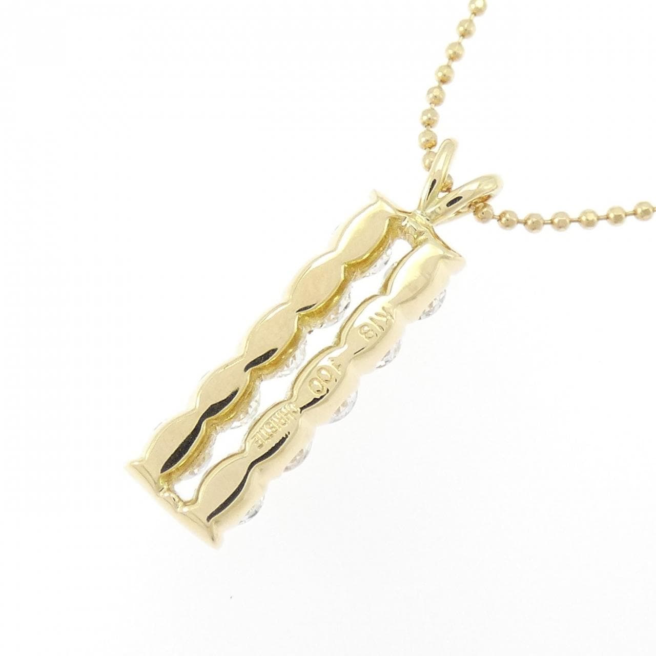 K18YG ダイヤモンド ネックレス 1.00CT