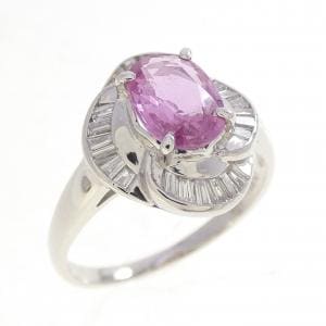 PT900 サファイヤ リング 1.15CT
