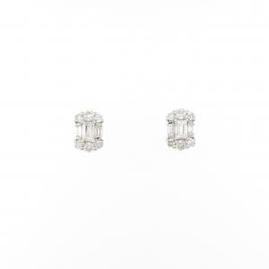 【新品】PT900 ダイヤモンド ピアス 0.40CT