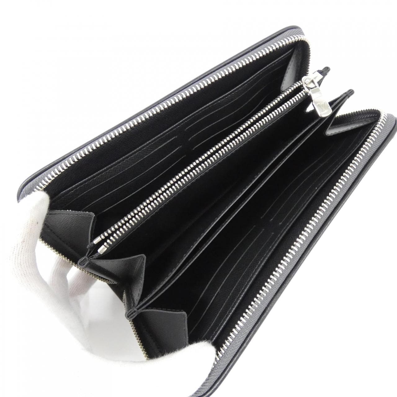 ルイヴィトン モノグラム ジャカード デニム ジッピー ウォレット M81858 財布