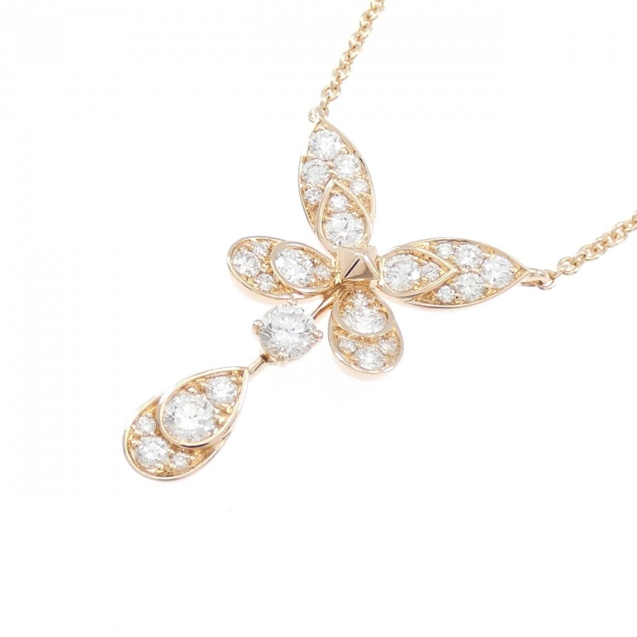 グラフ バタフライ ネックレス