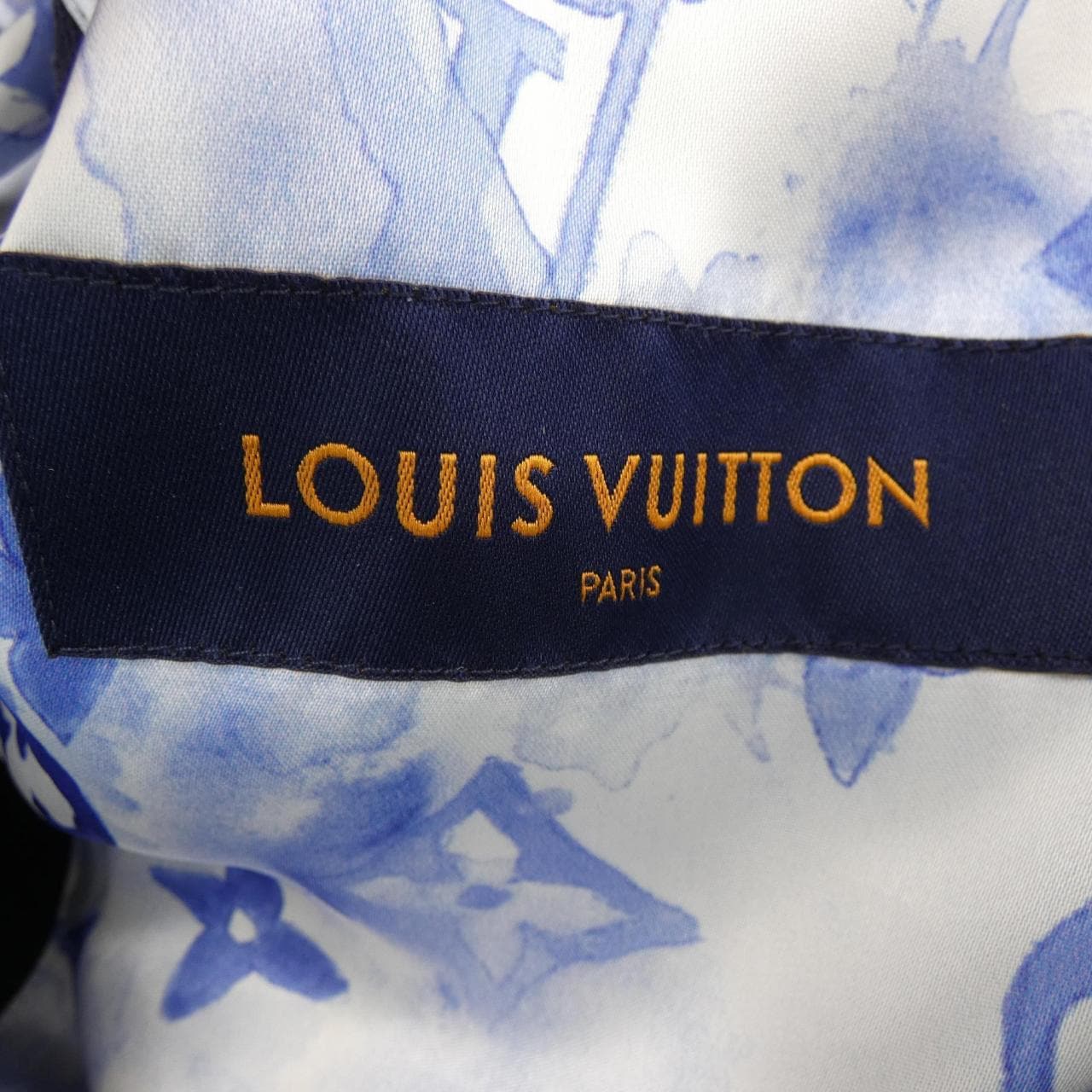 ルイヴィトン LOUIS VUITTON レザー&デニムミックスモノグラム HLL08WD17 ブルゾン