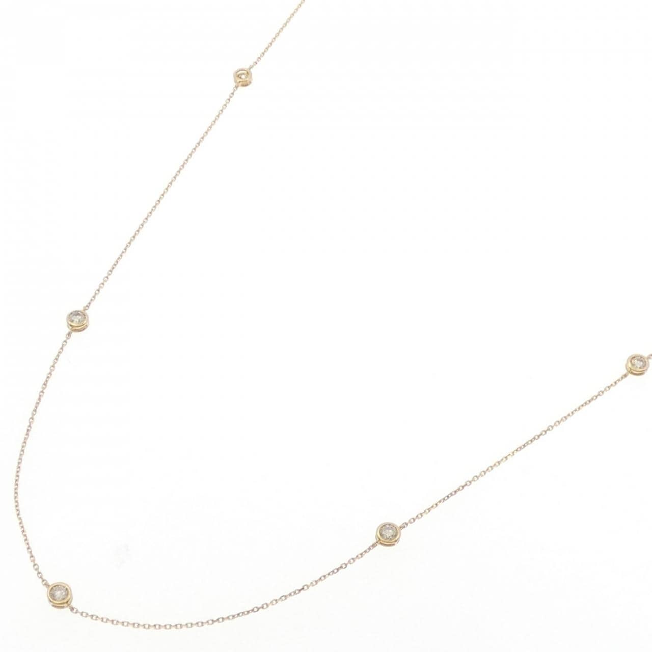 K18YG ダイヤモンド ネックレス 1.00CT