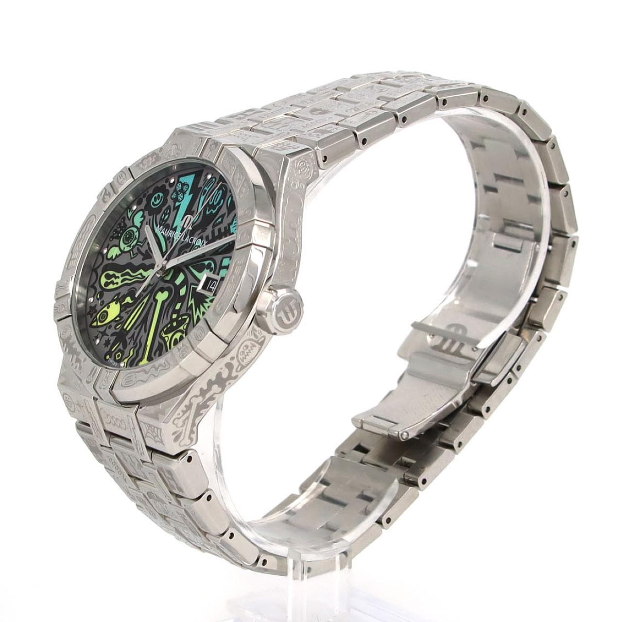 モーリス･ラクロア アイコンオートマティック“ワット”LTD AI6008-SS009-090-1 SS 自動巻