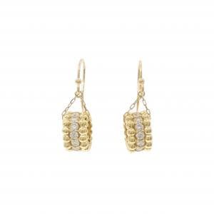 K18YG ダイヤモンド ピアス 0.60CT