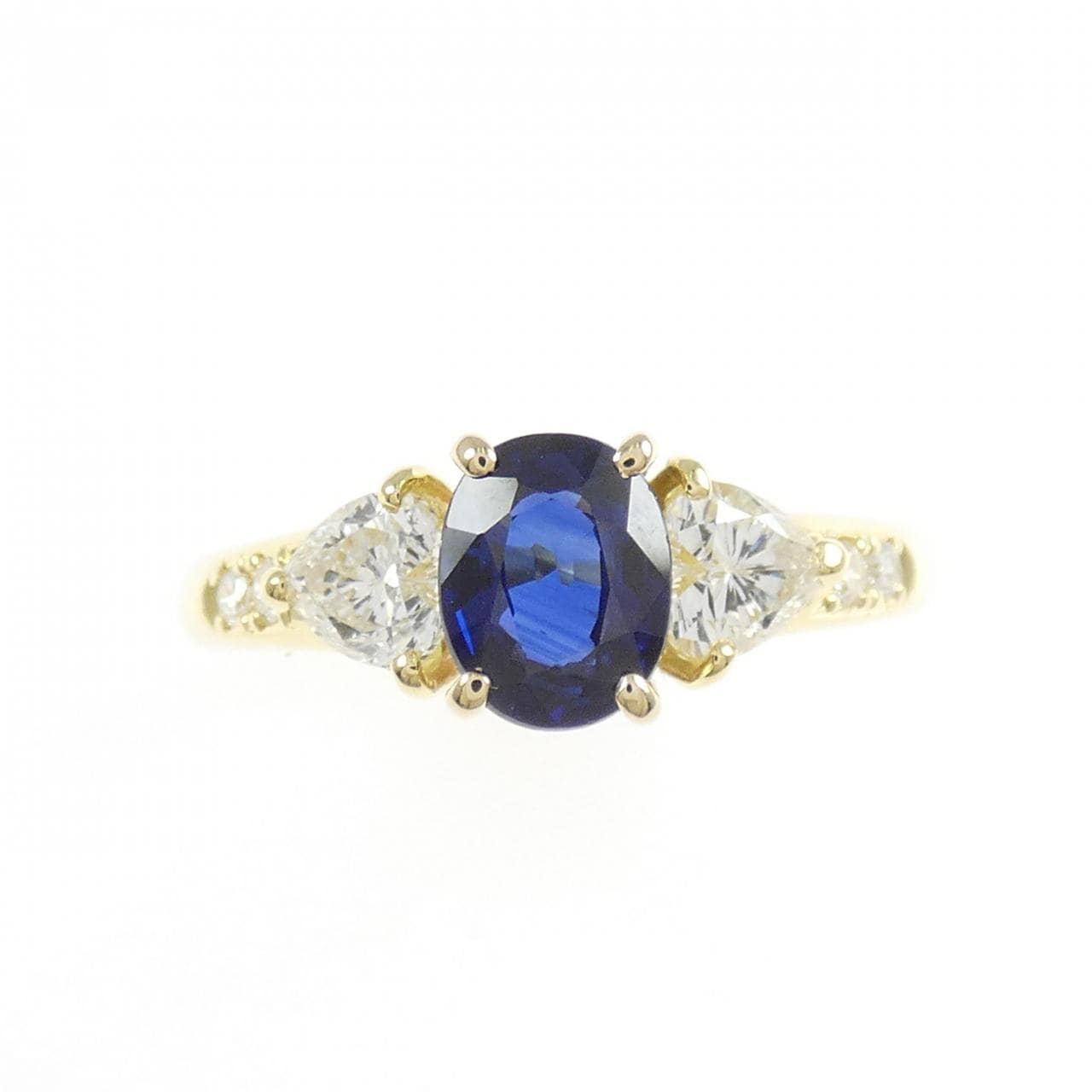 K18YG サファイヤ リング 0.93CT