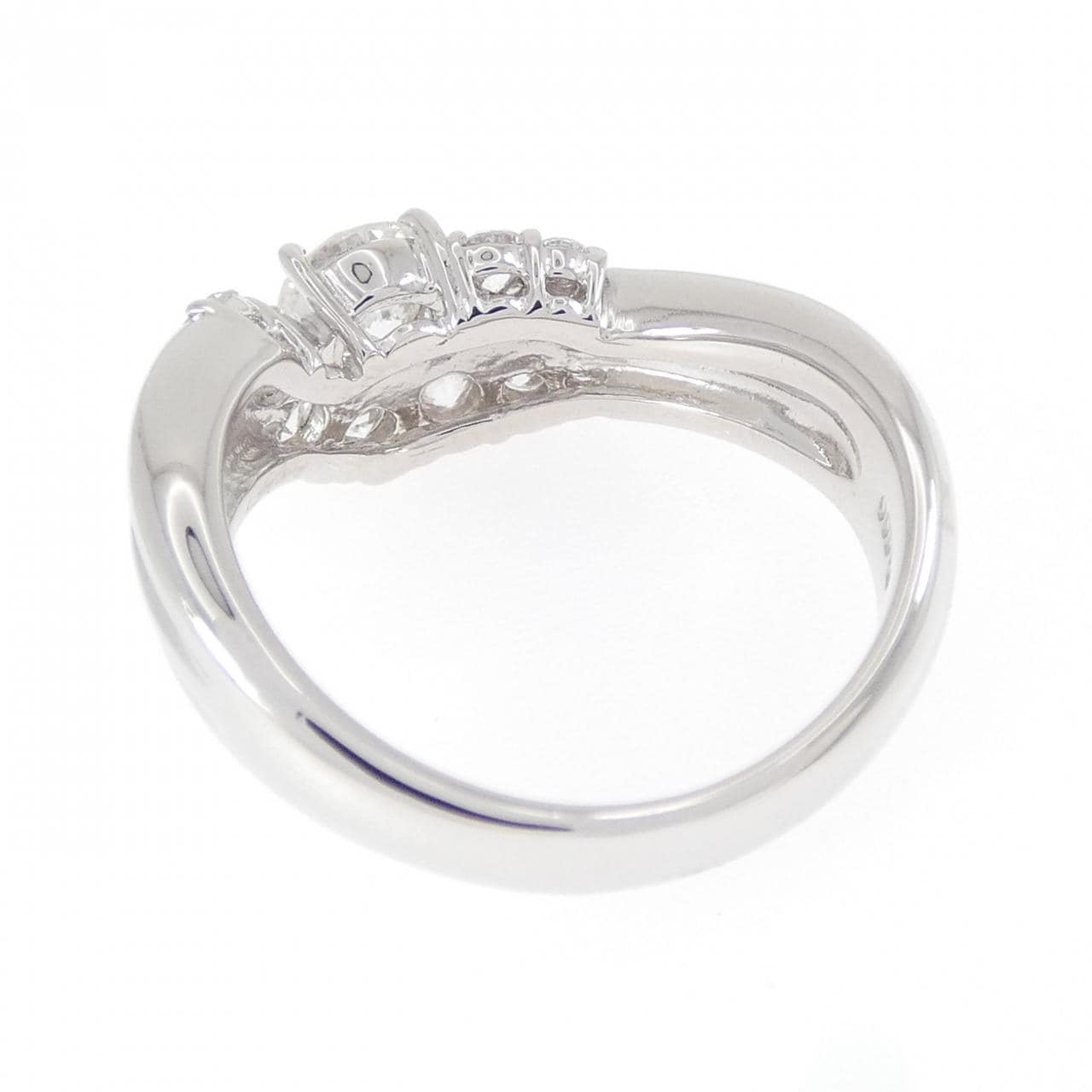 PT900 ダイヤモンド リング 0.449CT
